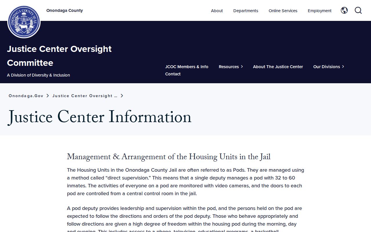 Manlius residents directory Onondaga Justice Center lookup route